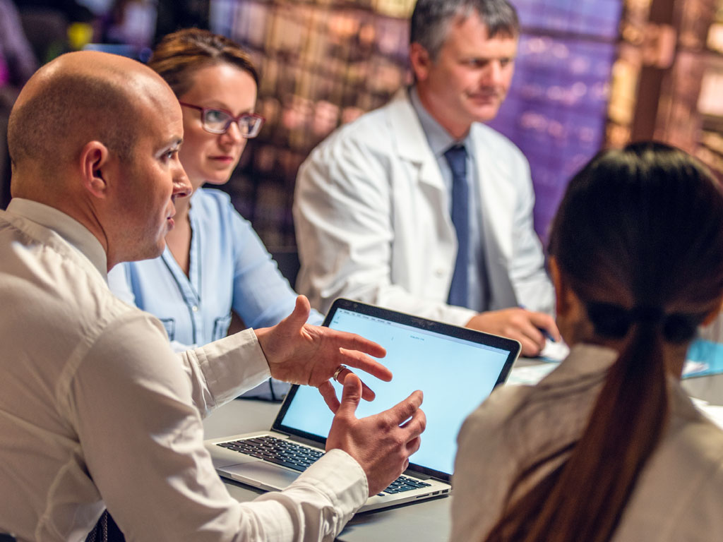 doctors in a meeting