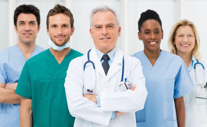 a group of healthcare professionals
